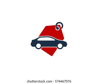 Car Shop And Shopping Logo Design Element