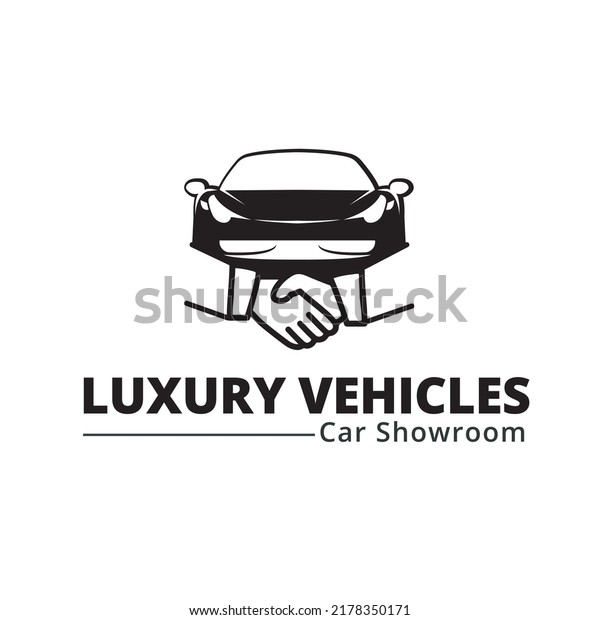 car showroom logo vector. luxury car logo. car\
logo templet