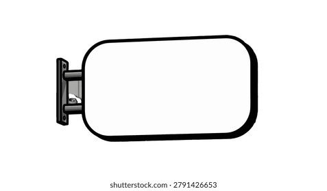 Car side rear view mirror