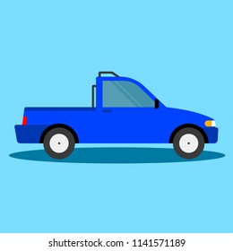 Car side view - Illustration
