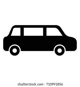 car side view symbol icon
