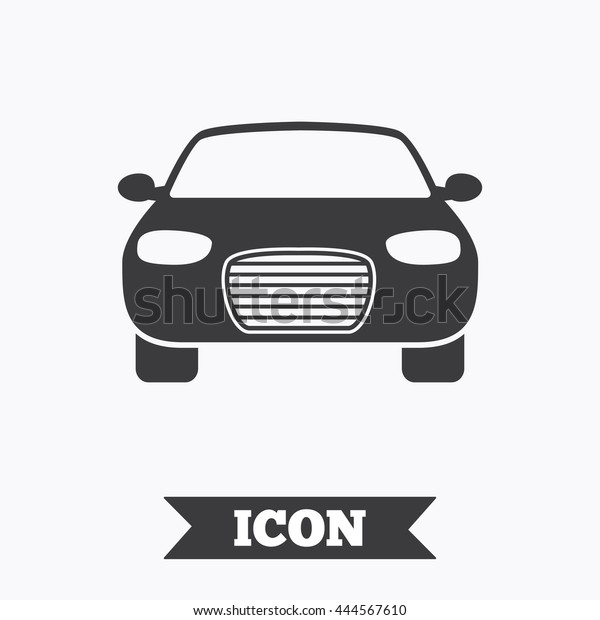 Car sign icon.\
Delivery transport symbol. Graphic design element. Flat car symbol\
on white background.\
Vector