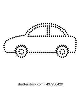 Car sign illustration