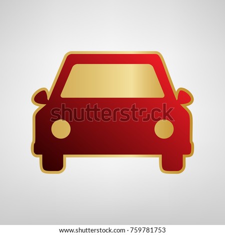 car sign illustration vector