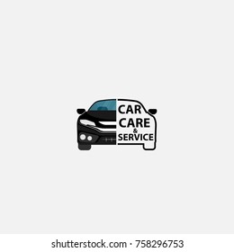 Car sign service logo vector design template.Car service and maintenance concept.Vector illustration.
