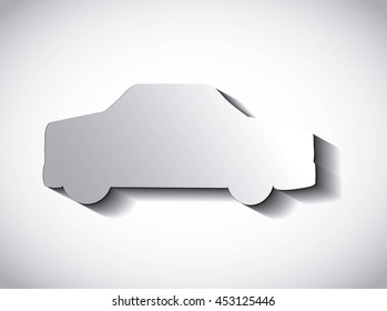 car signal traffic isolated, vector illustration eps10