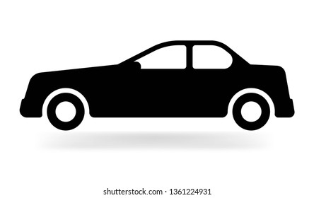 Car silhouette logo