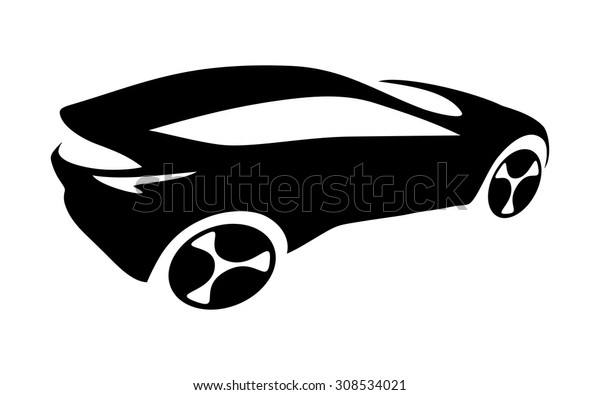 Car Silhouette Logo Stock Vector (Royalty Free) 308534021 | Shutterstock