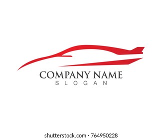 Car silhouette logos