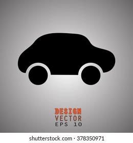 Car silhouette vector EPS 10