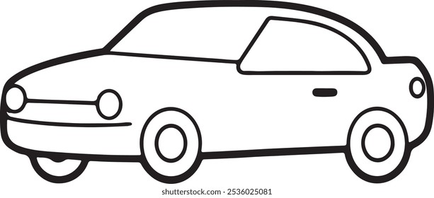 Car silhouette vector illustration art