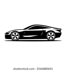 car silhouette white background, car 