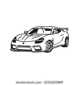 Car Silhouettes Art Vector Design