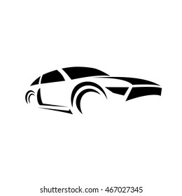 Car silhouettes.icons vector