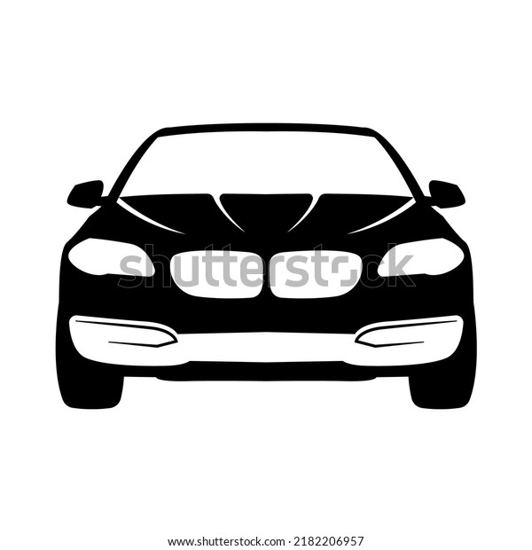 Car Silhoutte Icon Vector Illustration Stock Vector (Royalty Free ...