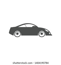 Car simple icon symbol vector