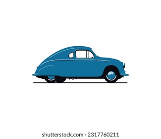 einfache Illustration von Autos, Vektorgrafik-Clip-Art