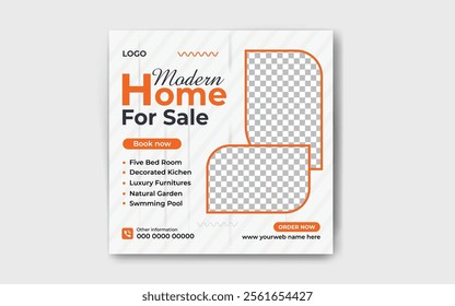 Car social media banner or Instagram post template