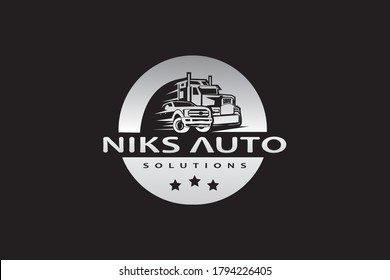 car solution logo services, auto solution, detailing vector template. auto company logo design