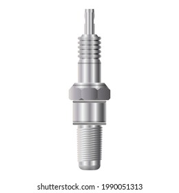 Car spark plug icon. Cartoon of Car spark plug vector icon for web design isolated on white background