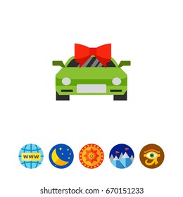 Car special offer icon