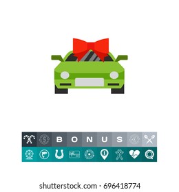 Car special offer icon