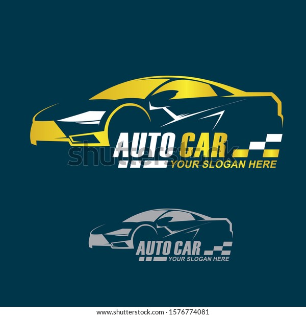 Car and\
Speed Automotive Logo Vector Illustration\
