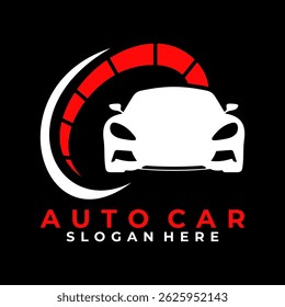 Car speed logo design vector template. Car logo design icon