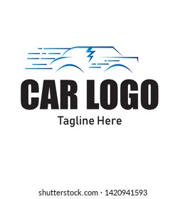 car speed logo designs concept for company - Vector
