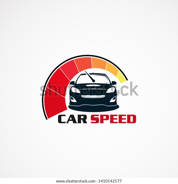 car speed with modern touch logo vector,\
icon, element, and template for\
business