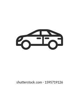 car, speed, movement vector icon.