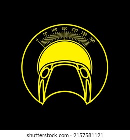 car speed symbol or logo concept