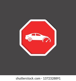 car speed test icon