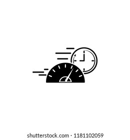 car speedometer  icon. Element of speed icon for mobile concept and web apps. Detailed car speedometer  icon can be used for web and mobile