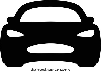 car sport illustration with flat style