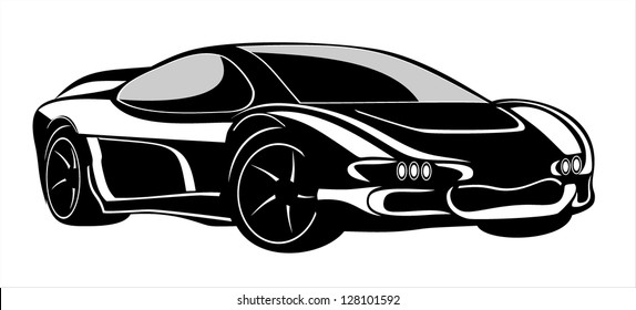  car for sports design.