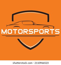 Car sports Logo MOTORSPORTS LOGO RACING CAR LOGO