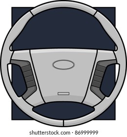 car steering wheel