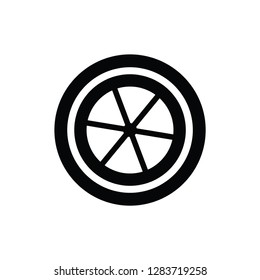 car steering wheel icon vector