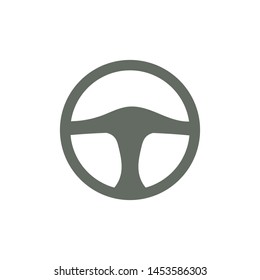 car steering wheel icon- vector illustration