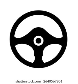 car steering wheel vector with trendy design