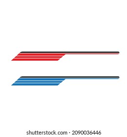 car sticker background design vector. car sticker print 