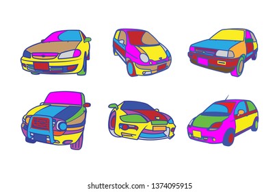 car sticker design 