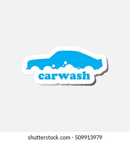 Car sticker design