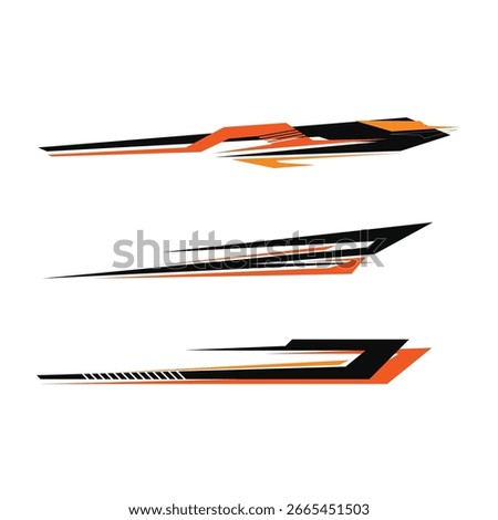 car sticker design vector. car modification stickers
