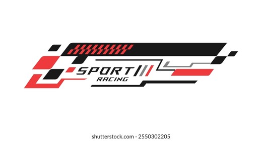 Car sticker stripe sport abstract shape vinyl decal design