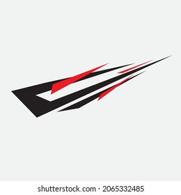 car sticker template vector design