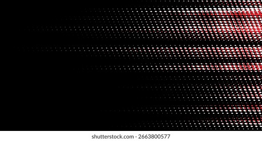 Carro adesivo envoltório abstrato banner linhas esportivas branco, vermelho e preto grunge combinação de cor escova trovão tempestade padrão automobilismo corrida, ilustração vetorial.