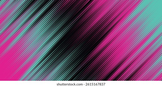 Car sticker wrap banner abstract sporty lines pink blue greenish grunge color combination brush storm thunder modern pattern racing motorsport.