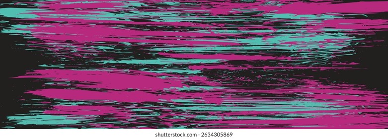 Car sticker wrap banner abstract sporty lines pink blue greenish grunge color combination brush storm thunder modern pattern racing motorsport. modern.